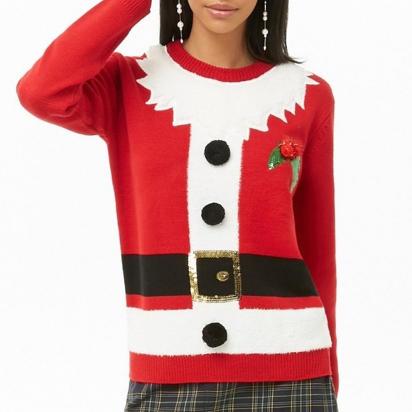Sweaters - NEW santas girl Christmas sweater